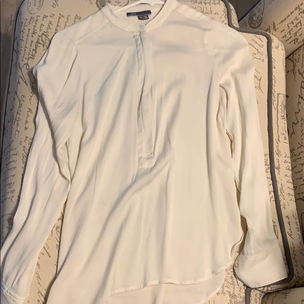 Vince XS long sleeve zip down